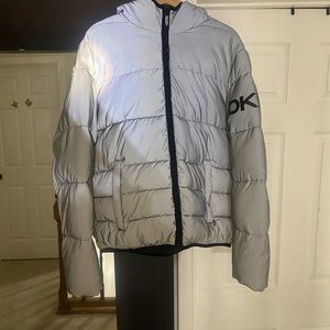 DKNY LIMITED EDITION REFLECTIVE PUFFER JACKET